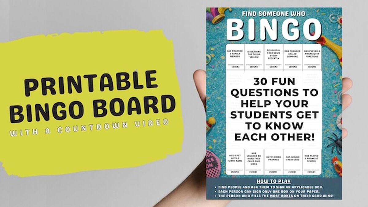 Find Someone Who &ndash; April Fool&rsquo;s Edition image number null